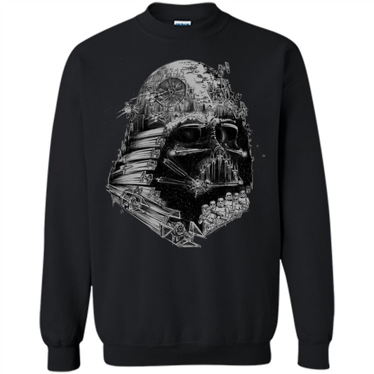 Movie T-shirt Darth Vader Build The Empire Graphic T-shirt Black