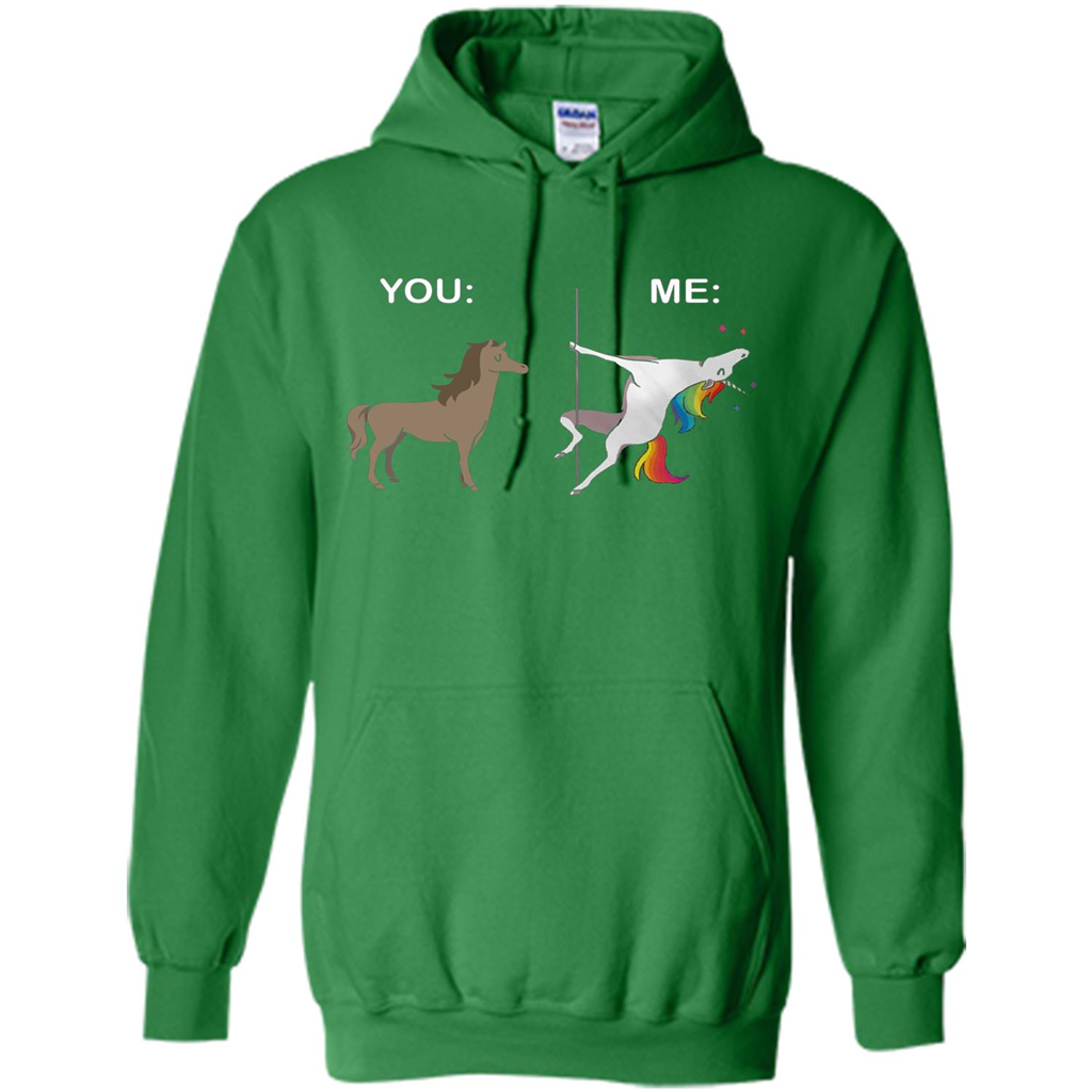 Cute Unicorn You And Me T-shirt Irish Green