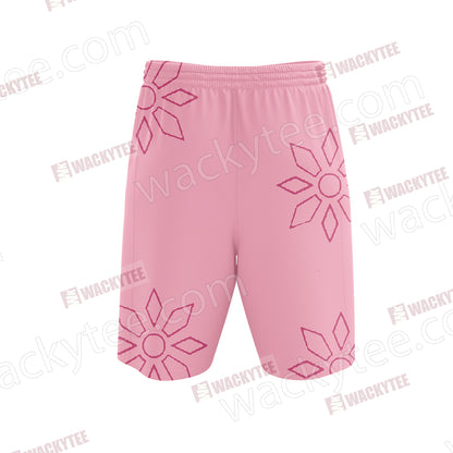 Digimon Tailmon The Crest Of Light Unisex 3D Beach Shorts