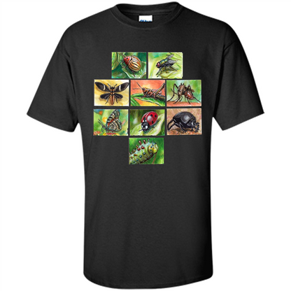 Insects T-Shirt Black