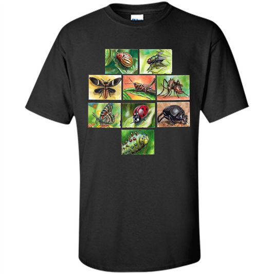 Insects T-Shirt Black