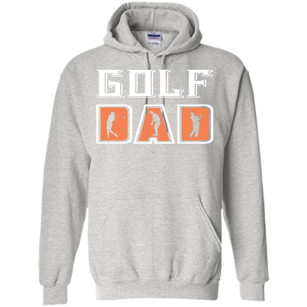 Golf Lover T-shirt Golf Dad Ash