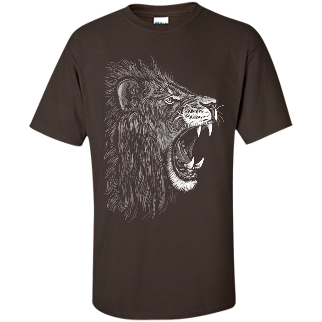 Fearless Tiger T-shirt Dark Chocolate
