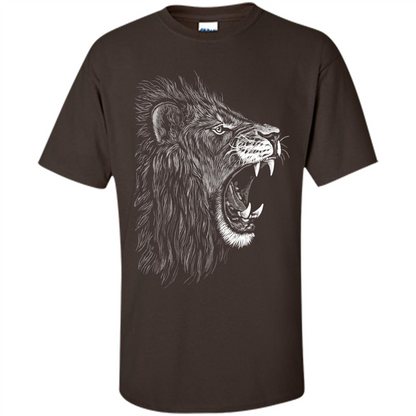 Fearless Tiger T-shirt Dark Chocolate