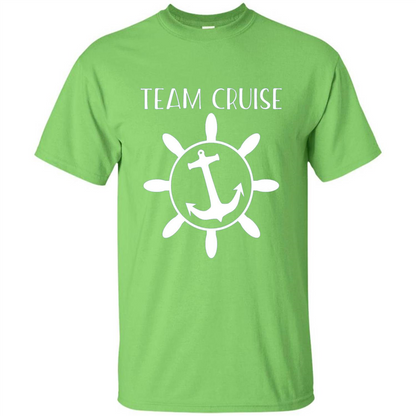 Boat Anchor Team Cruise T-shirt Lime