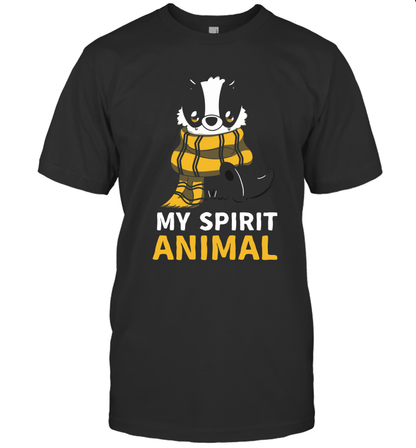 Hufflepuff - My Spirit Animal Harry Potter T-Shirt T-Shirt Black