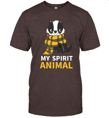 Hufflepuff - My Spirit Animal Harry Potter T-Shirt T-Shirt Dark Chocolate