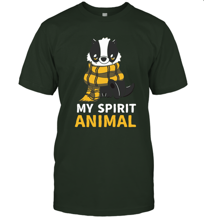 Hufflepuff - My Spirit Animal Harry Potter T-Shirt T-Shirt Forest Green