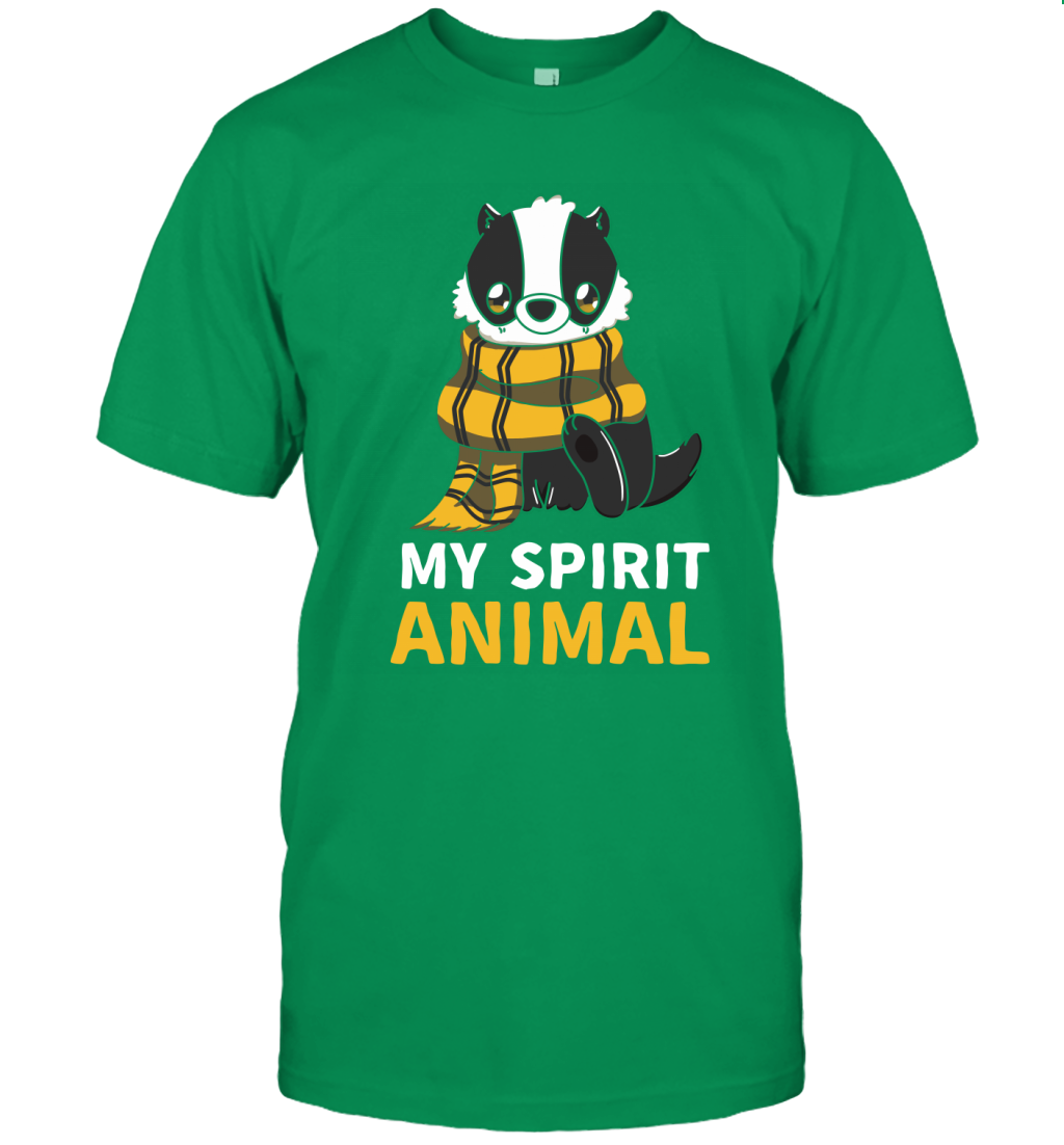 Hufflepuff - My Spirit Animal Harry Potter T-Shirt T-Shirt Irish Green
