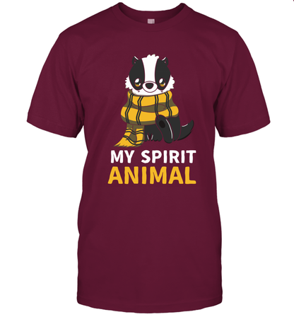 Hufflepuff - My Spirit Animal Harry Potter T-Shirt T-Shirt Maroon