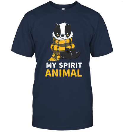 Hufflepuff - My Spirit Animal Harry Potter T-Shirt T-Shirt Navy