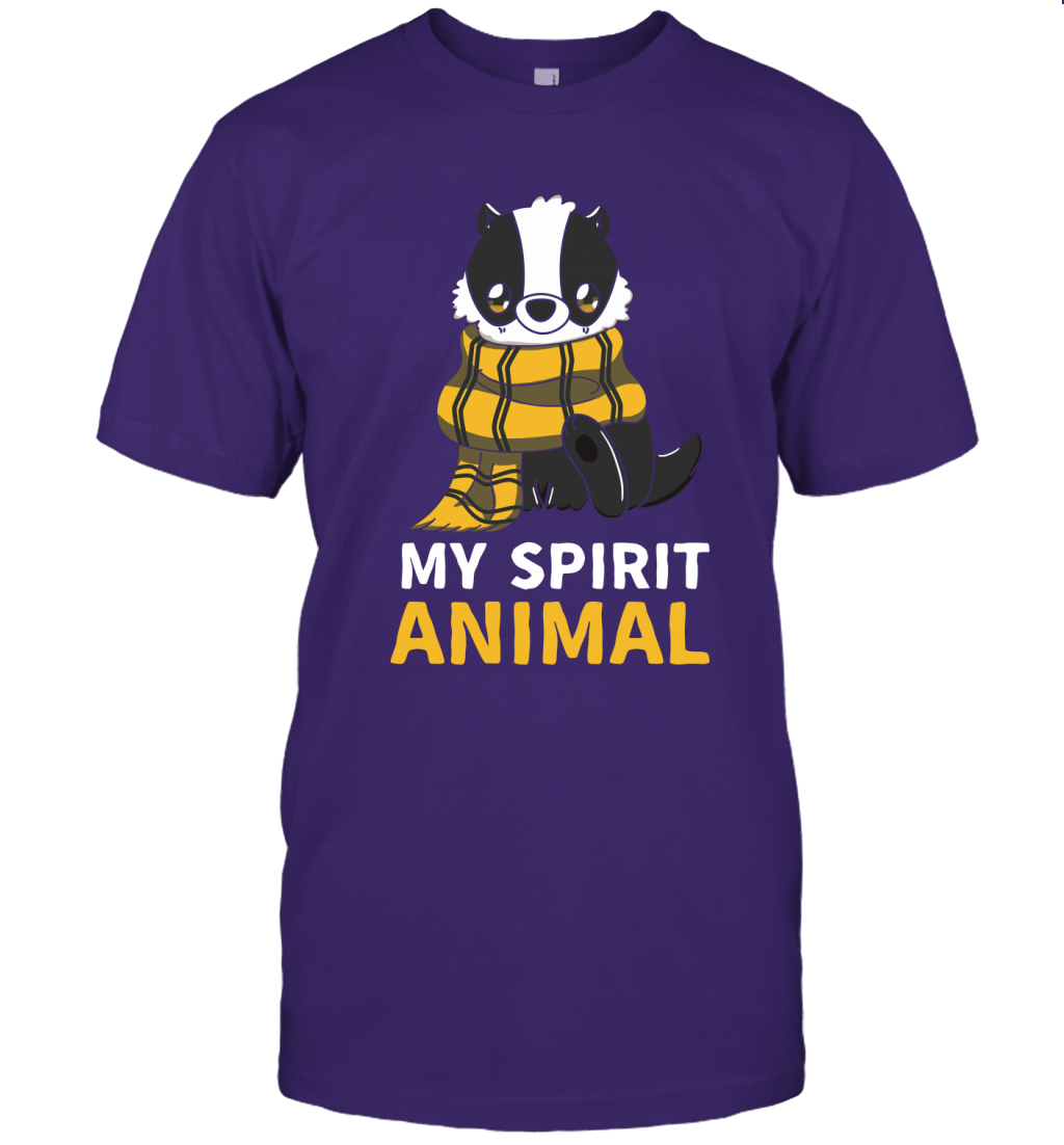 Hufflepuff - My Spirit Animal Harry Potter T-Shirt T-Shirt Purple