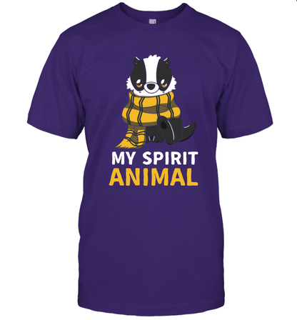 Hufflepuff - My Spirit Animal Harry Potter T-Shirt T-Shirt Purple