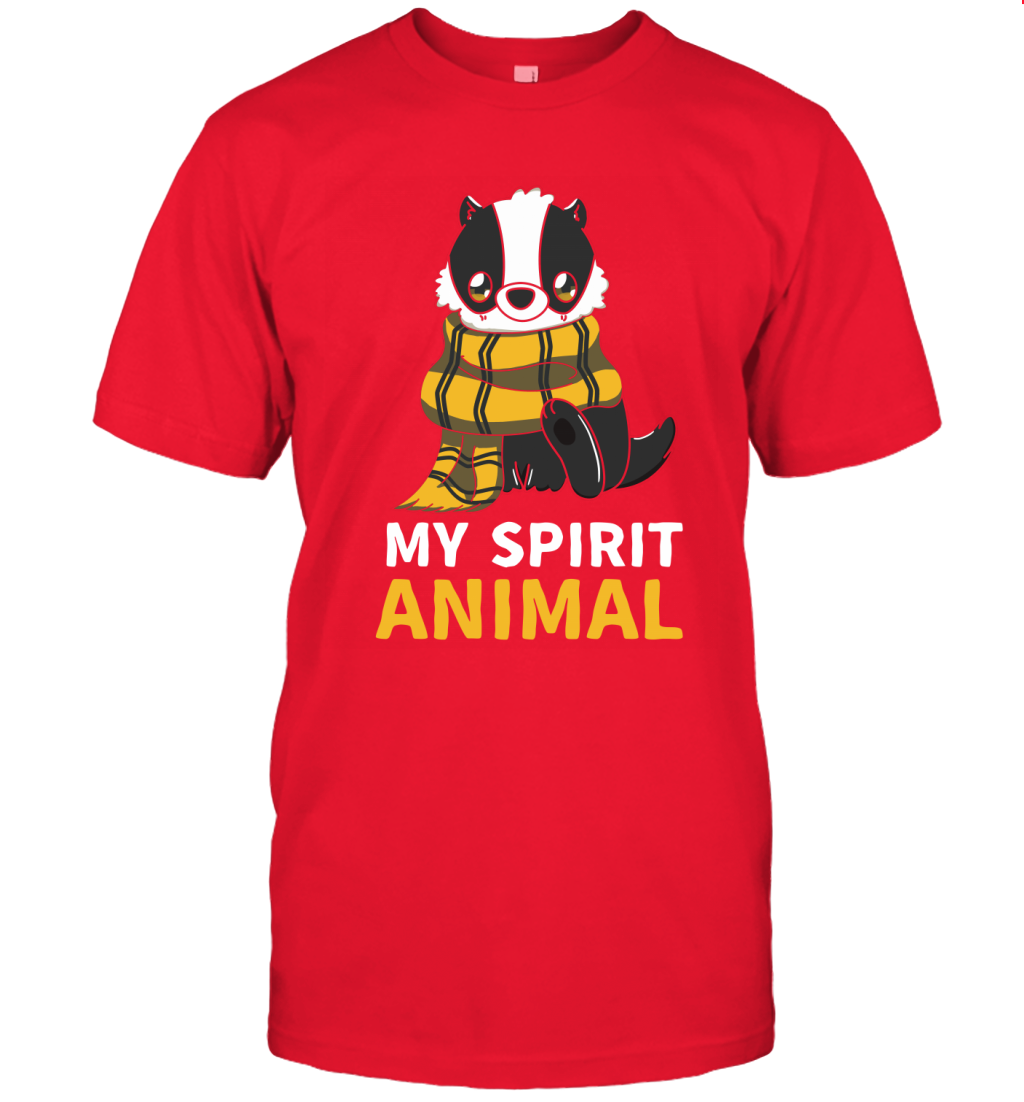 Hufflepuff - My Spirit Animal Harry Potter T-Shirt T-Shirt Red