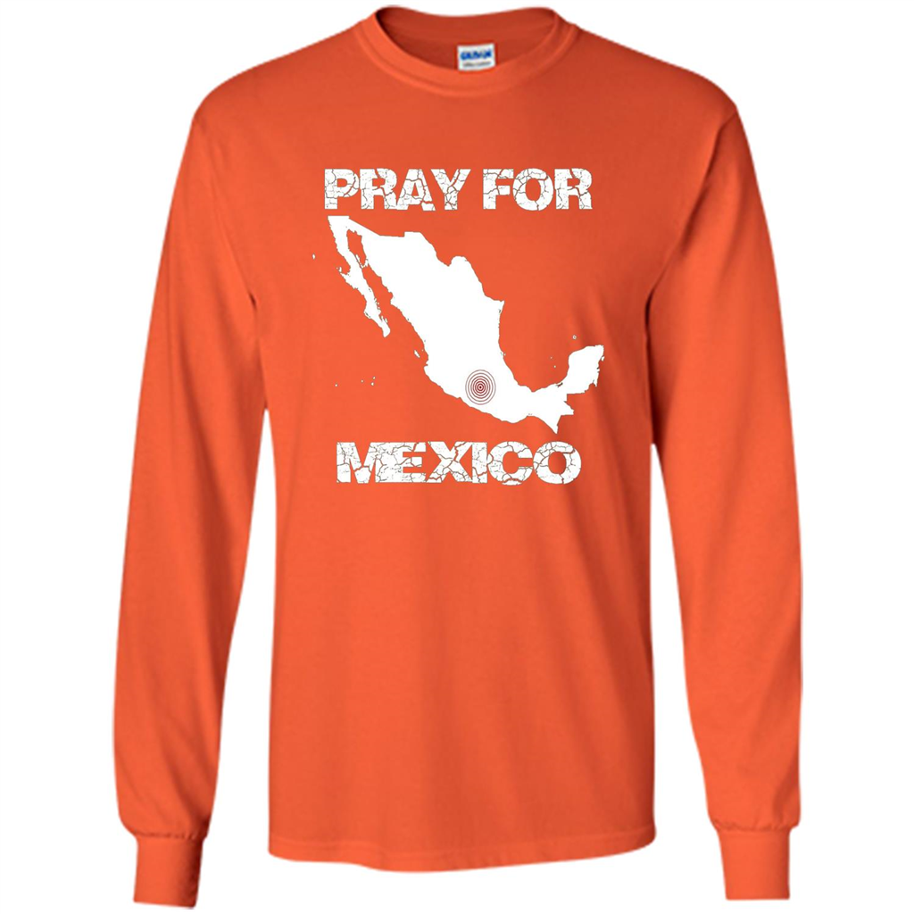 Pray For Mexico T-Shirt | Pray For Mexico Tshirt Orange