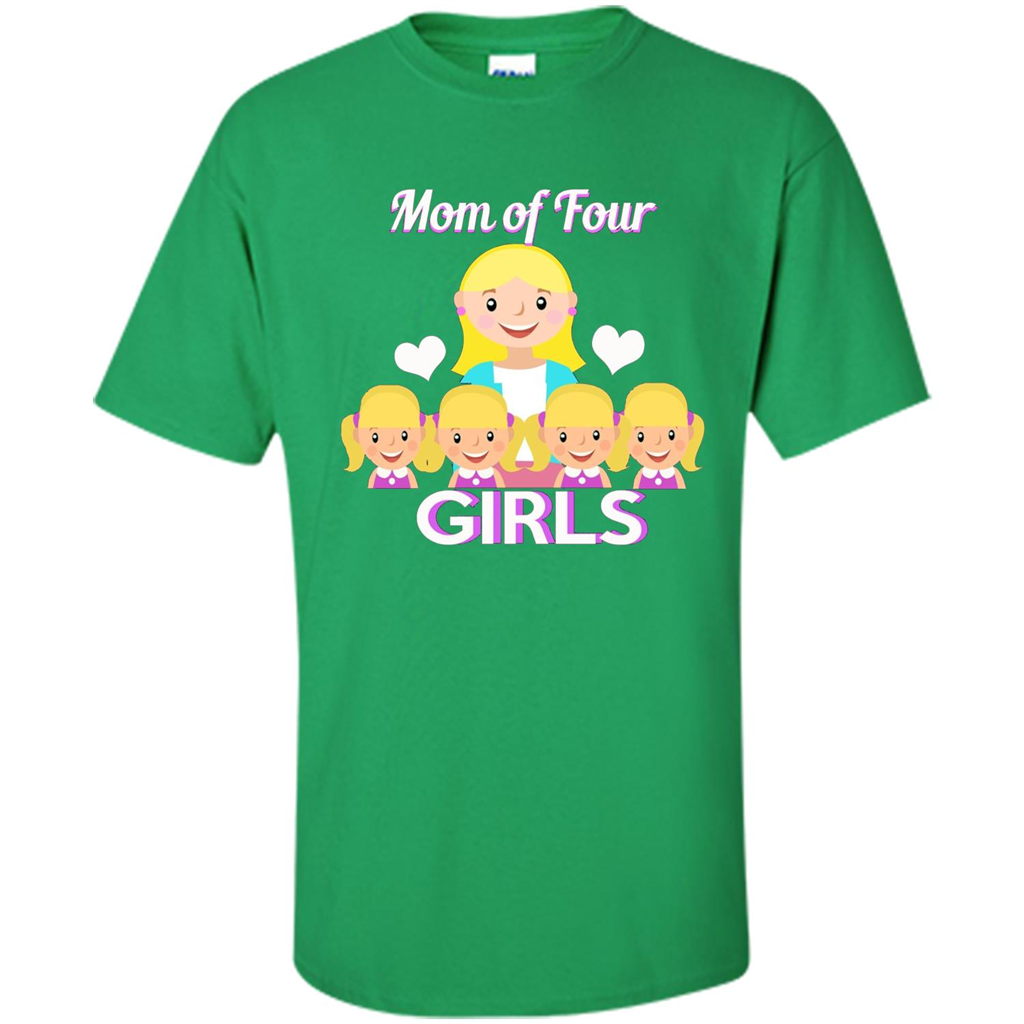 Mothers Day Gift from Daughter Mom Of Four Girls Irish Green