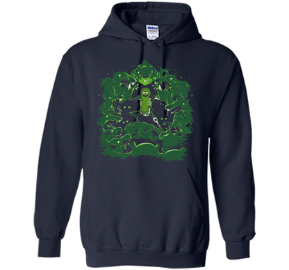 Pickle Rick Vs The Rats T-shirt Navy