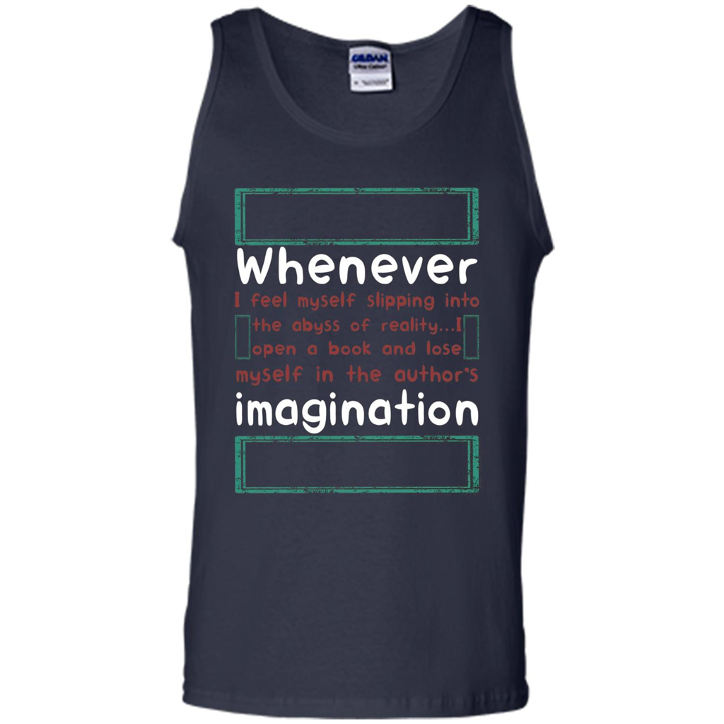 Whenever I Feel Myself Slipping In To The Abyss T-shirt Navy