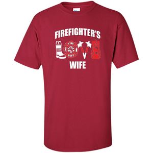 Firefighter Wife Love T-Shirt