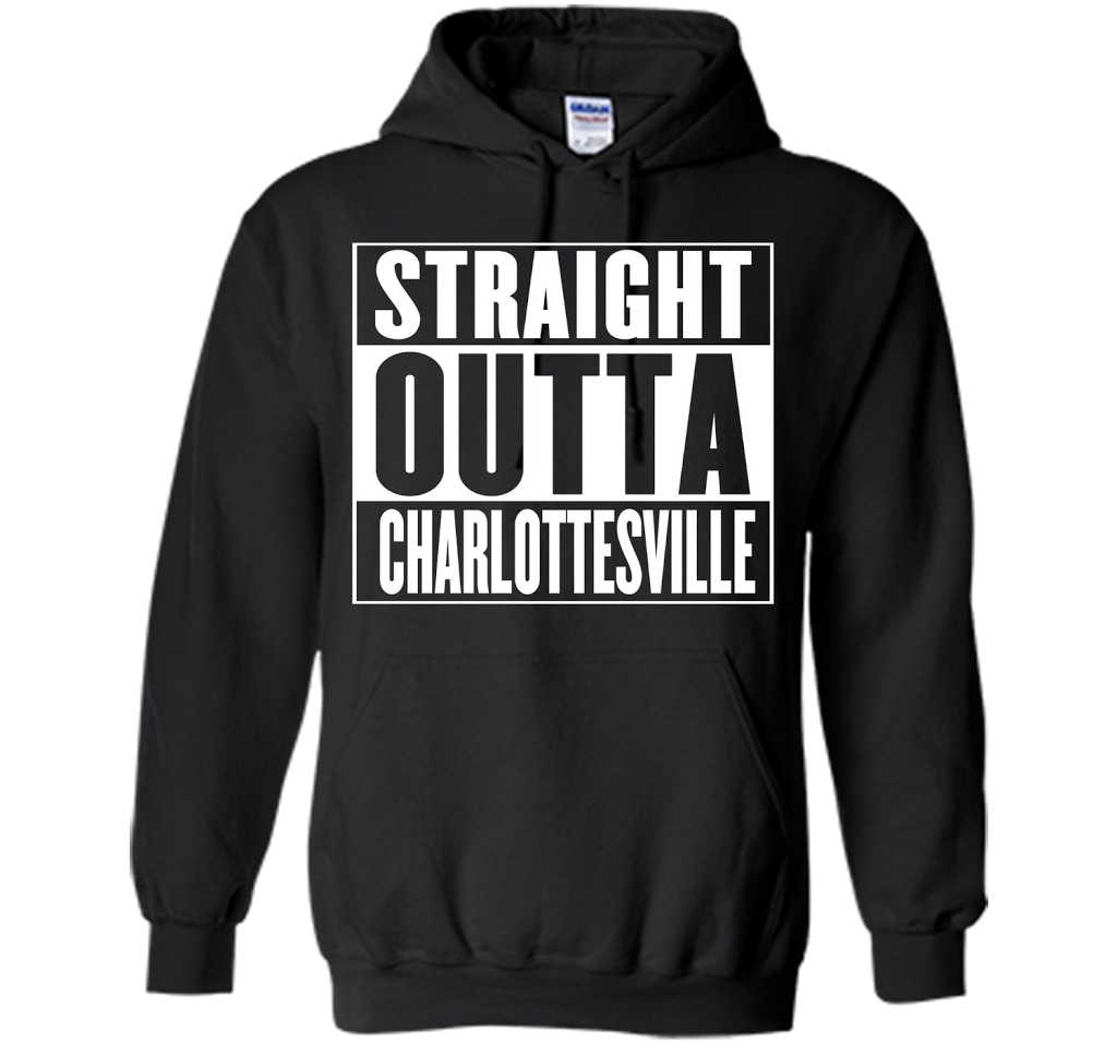 Straight Outta Charlottesville Shirt t-shirt Black