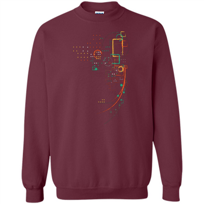 City Grid T-shirt Maroon