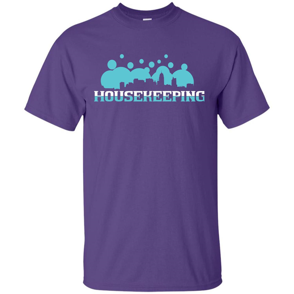 Housekeeping Lover T-shirt Housekeeping T-shirt Purple