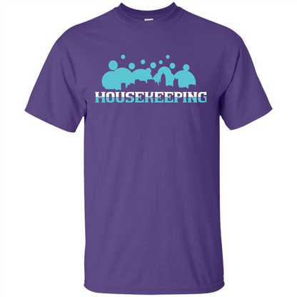 Housekeeping Lover T-shirt Housekeeping T-shirt Purple