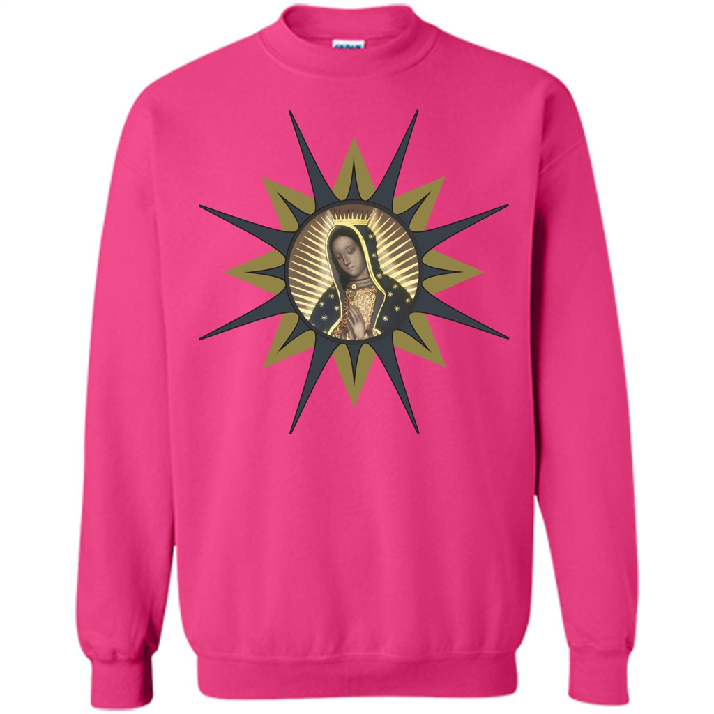 Virgen de Guadalupe T-shirt Heliconia