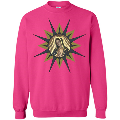 Virgen de Guadalupe T-shirt Heliconia