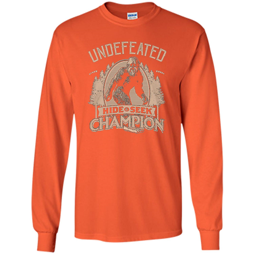 Undefeated Hide Seek Champion T-shirt Orange