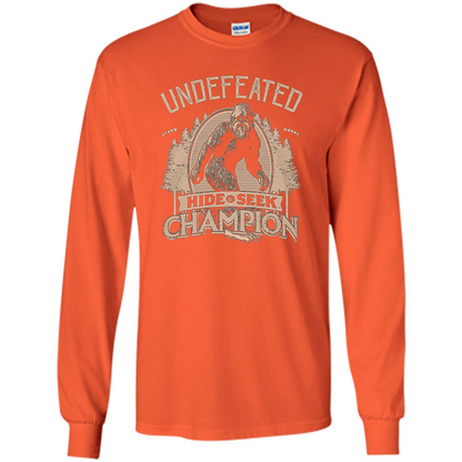 Undefeated Hide Seek Champion T-shirt Orange