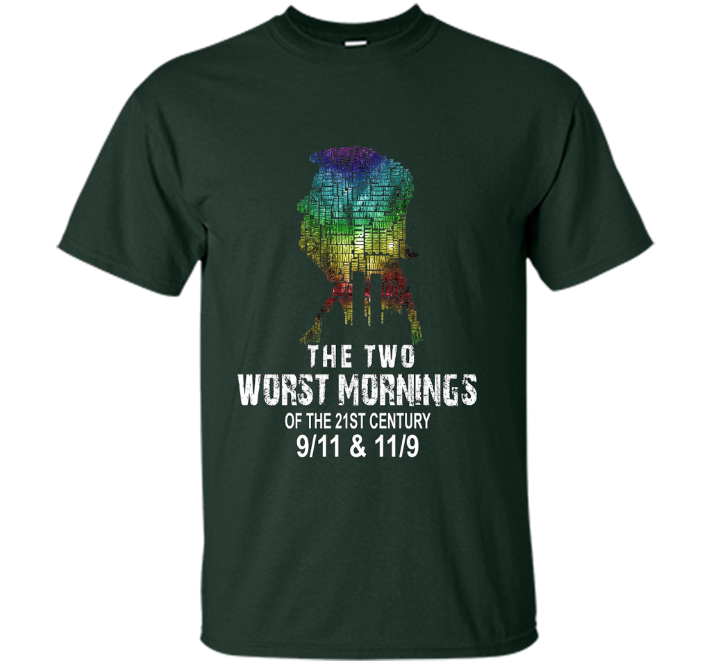 The Two Worst Mornings Of The 21st Century 9/11 And 11/9 T-shirt