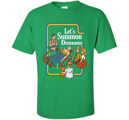 Let's Summon Demons T-Shirt Irish Green