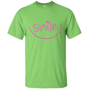 Smile Happy Motivational Smiley Face T-Shirts