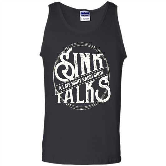 Sink Talks T-Shirt A Late Night Radio Show Black