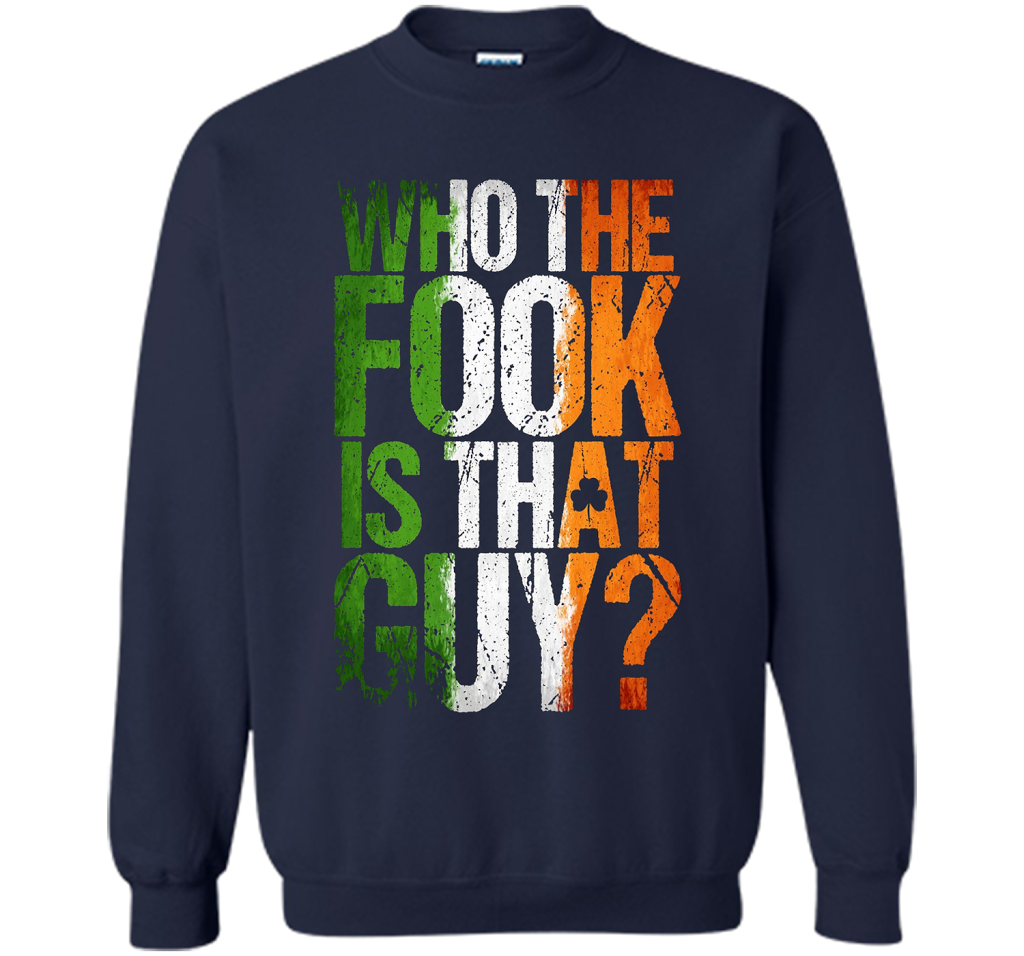 Boxing T-shirt Who The Fook Is That Guy Navy