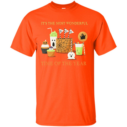 Halloween T-shirt It's The most Wonderful Time Of The Year Orange