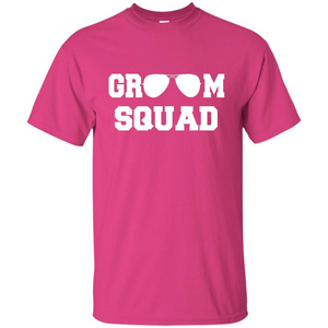 Cool Groom Squad T-Shirt Wedding Party Gift Shirt