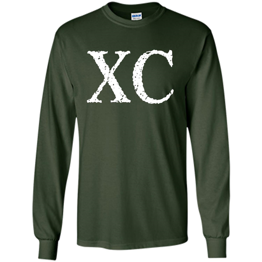 Roman Numeral 90 XC T-shirt Forest Green