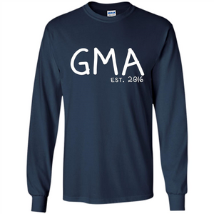 New Gma Shirt - Gma Est. 2016 Grandparents Day