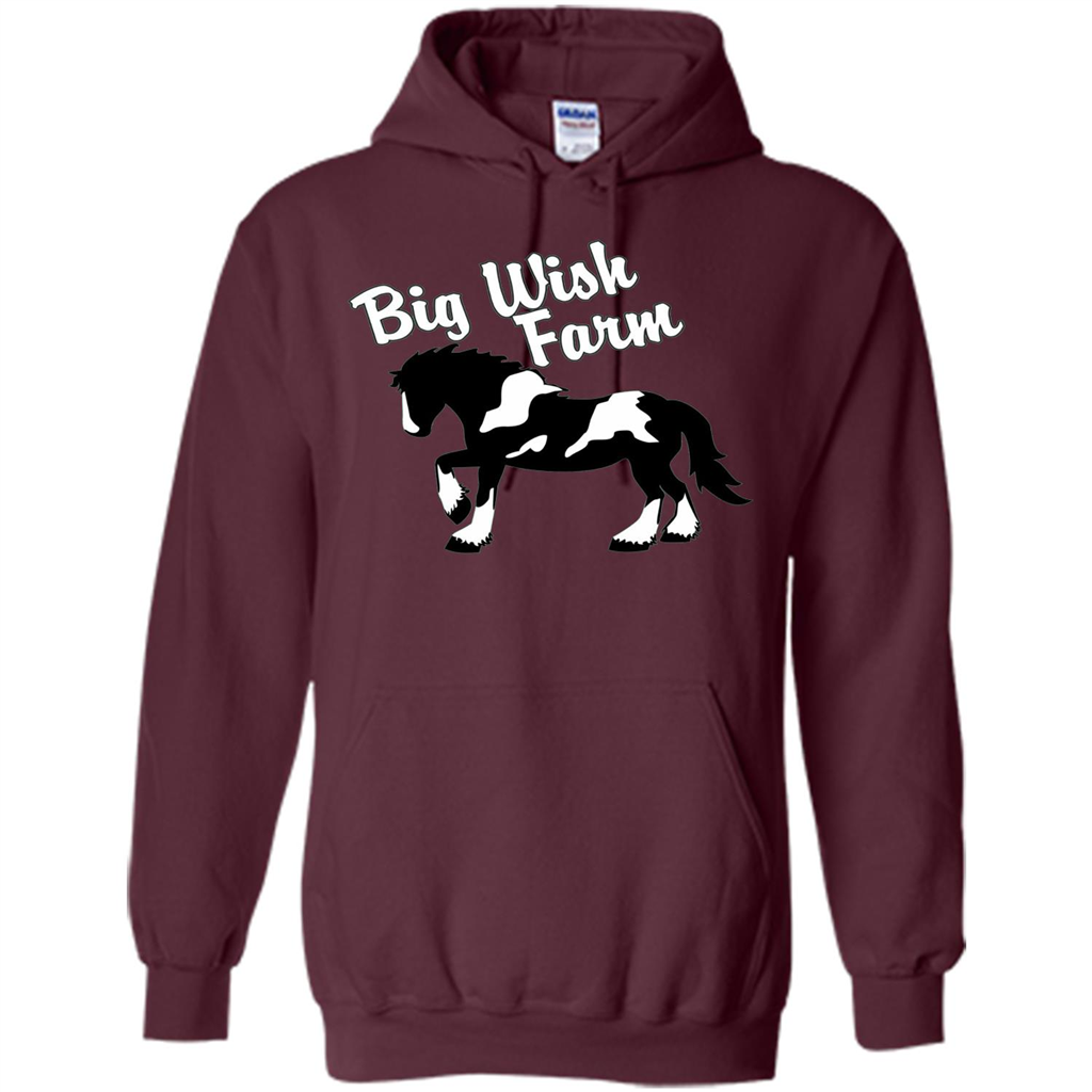 Farmer T-shirt Big Wish Farm T-Shirts Maroon
