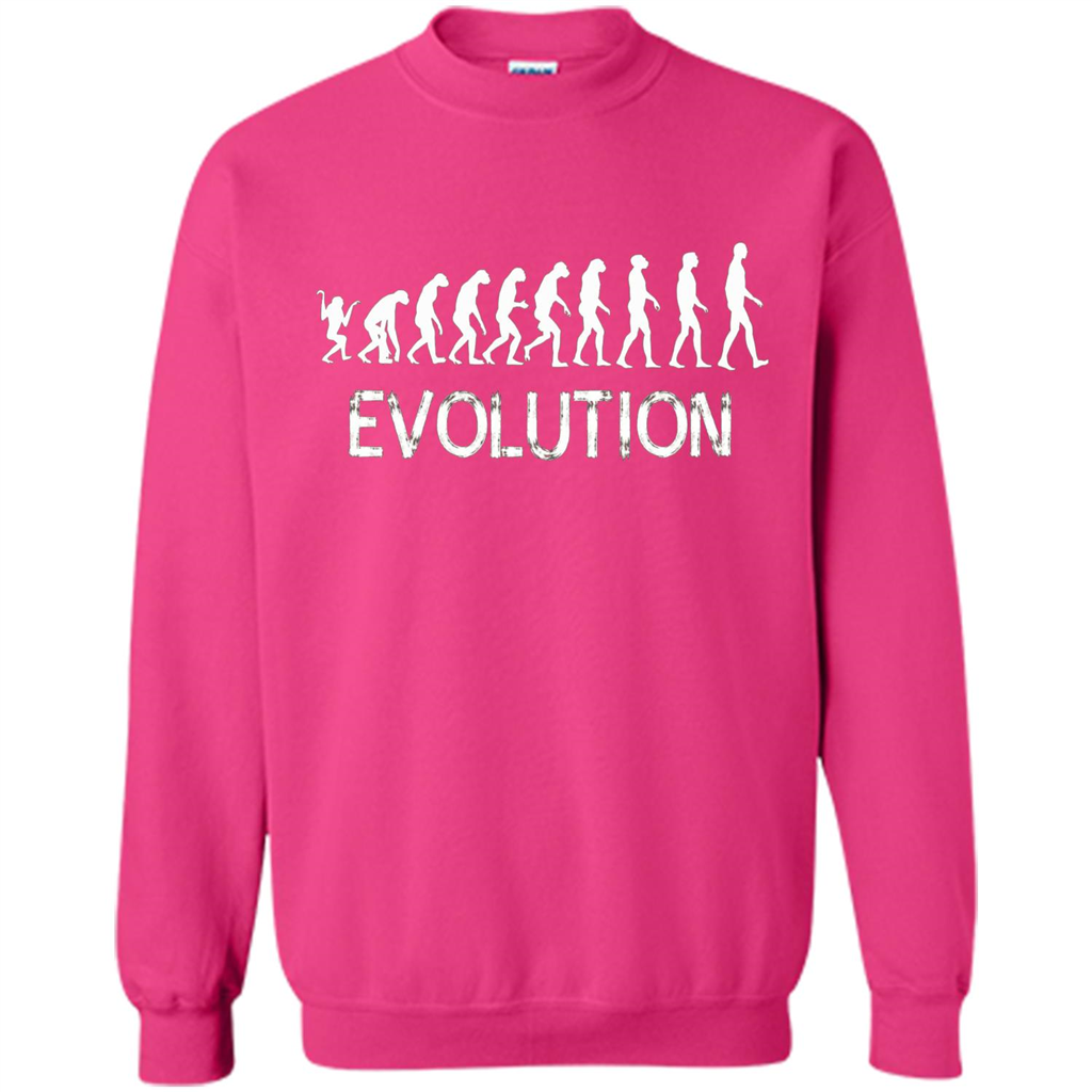 Evolution Biology Monkey To Human T-Shirt Heliconia