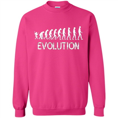 Evolution Biology Monkey To Human T-Shirt Heliconia