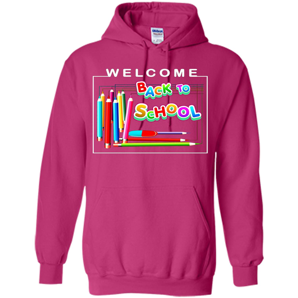 Welcome Back to School T-shirt School Day T-shirt Heliconia