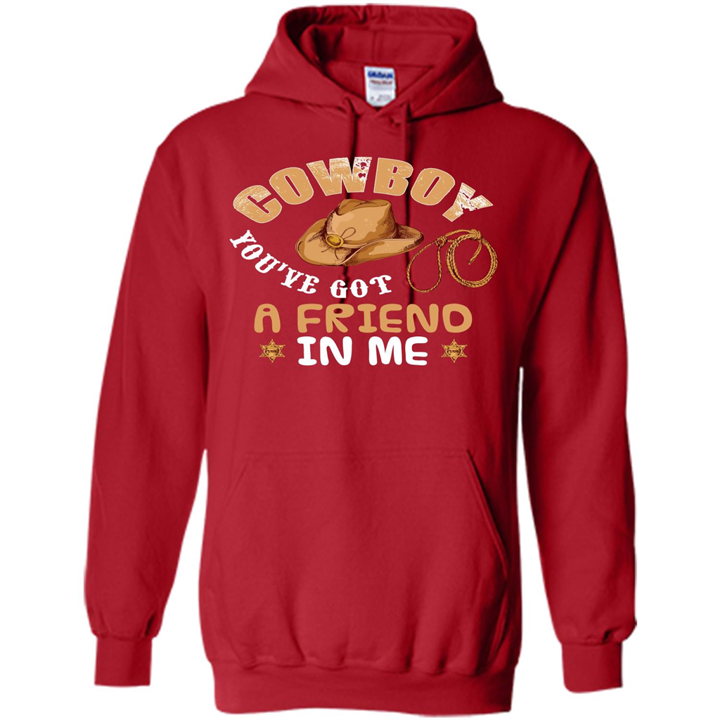 Cowboy You've Got a Friend in Me T-shirt Red