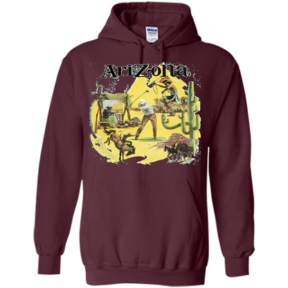 Arizona- T-shirt Maroon