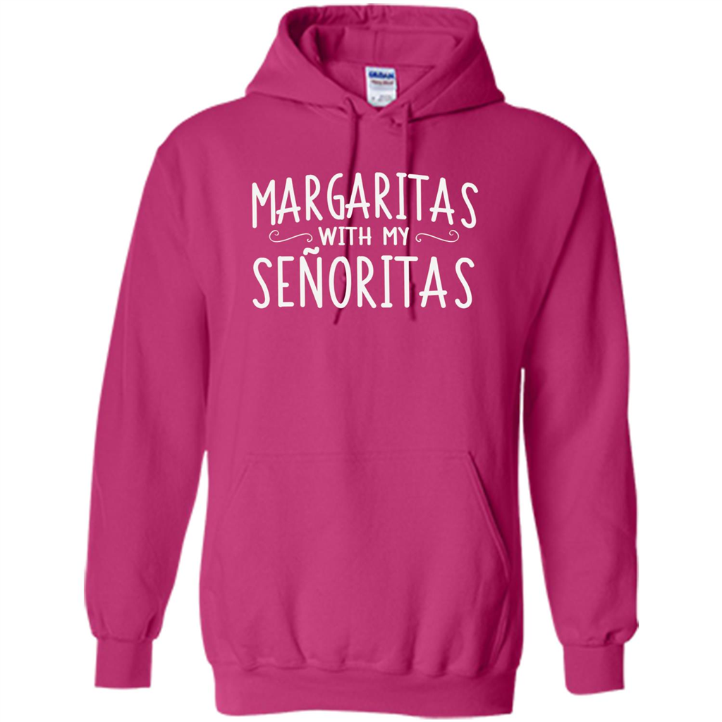 Margaritas With My Senoritas T-shirt Heliconia