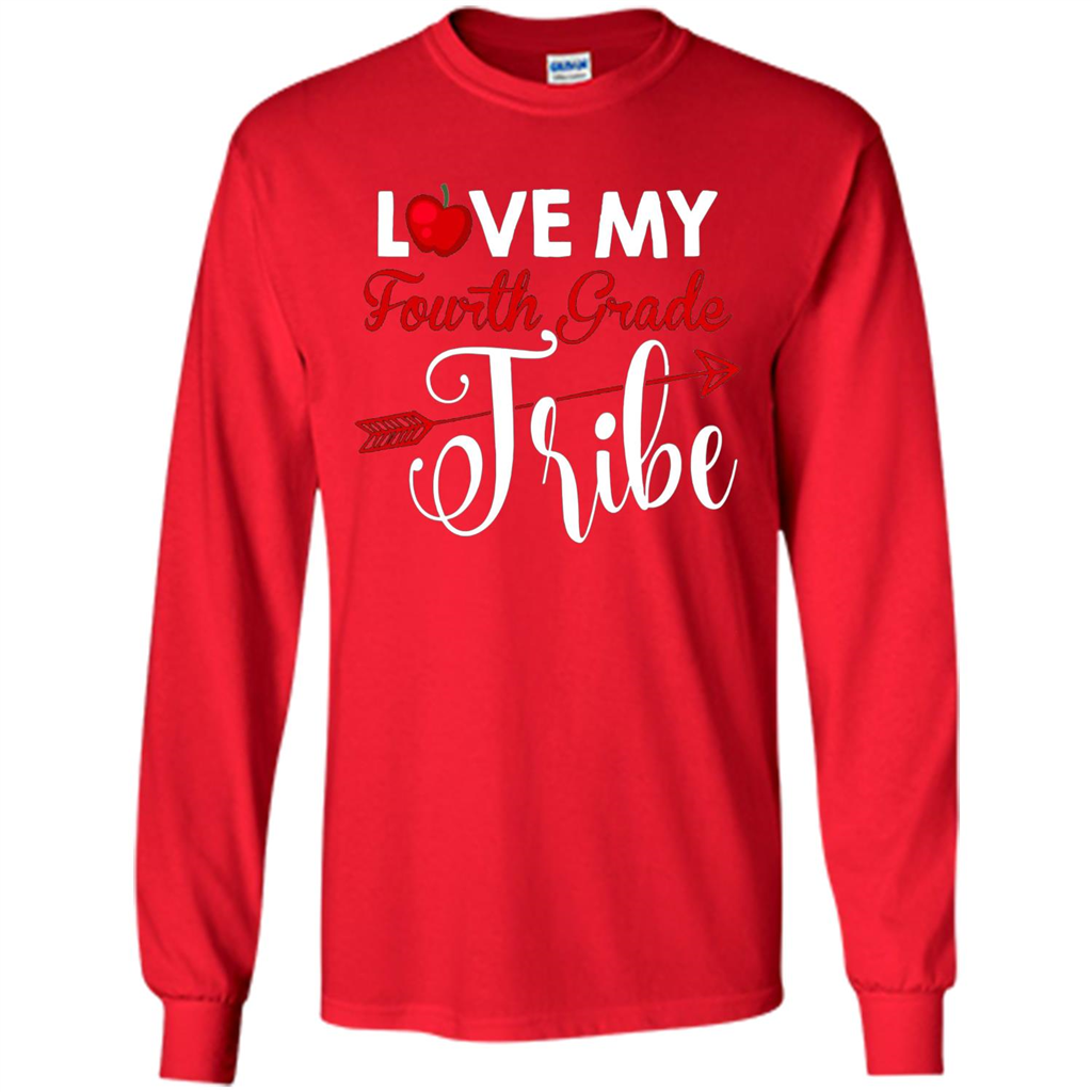 Love My Fourth Grade Tribe T-shirt School Day T-shirt