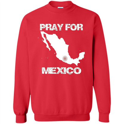 Pray For Mexico T-Shirt | Pray For Mexico Tshirt Red