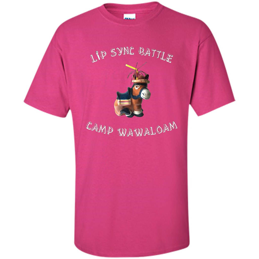 Lip Sync Camp T-shirt Camp Wawaloam Heliconia